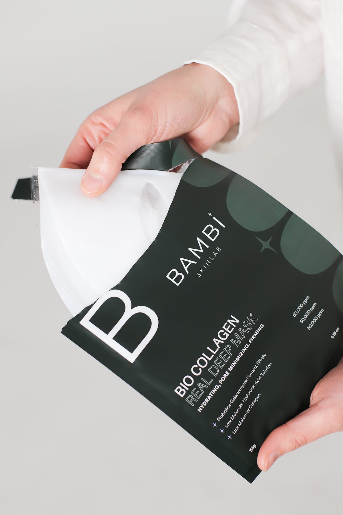 Mascarilla Bambi Skinlab: empaque y experiencia de cuidado facial