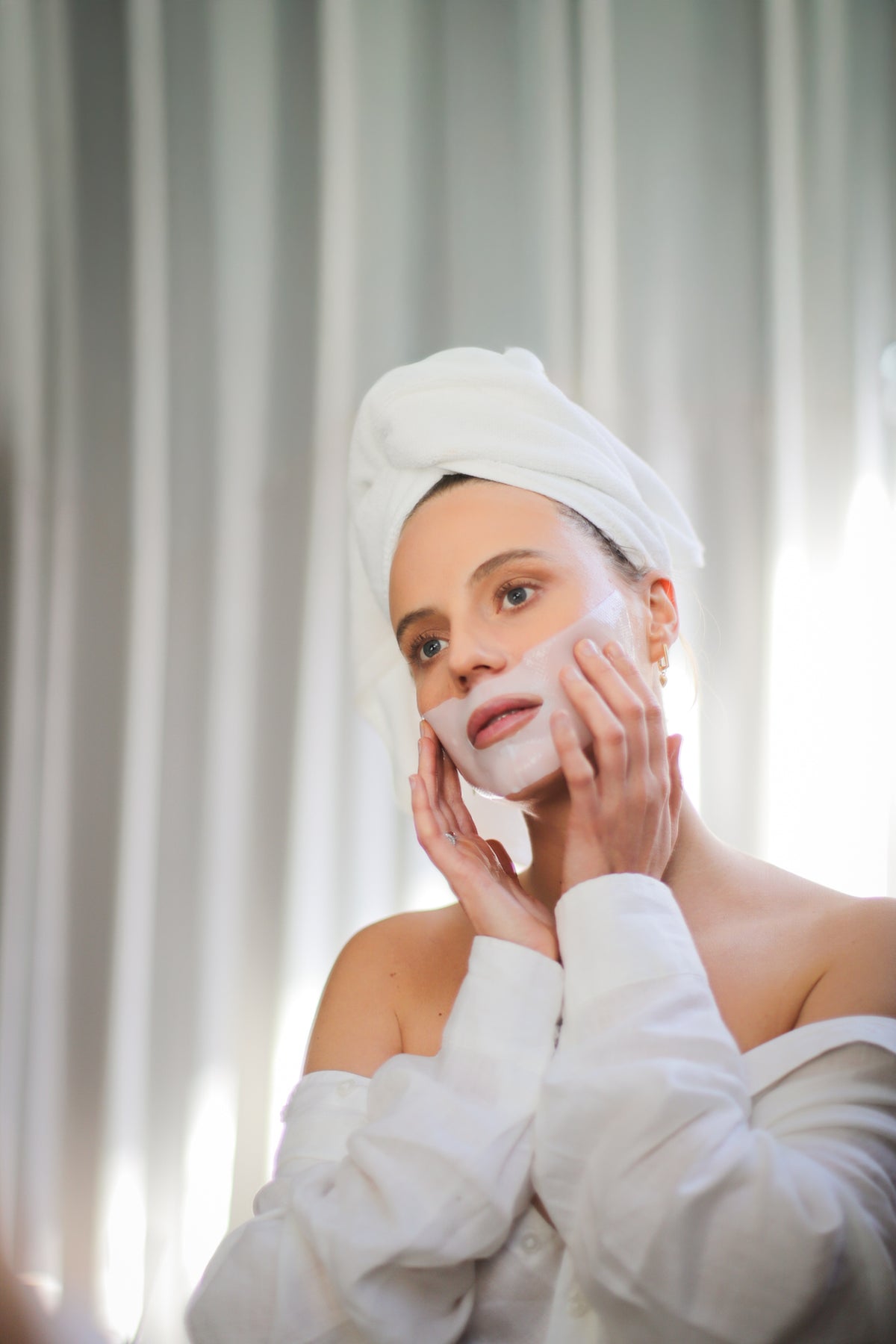Mascarilla de hidrogel con colágeno y ácido hialurónico Bambi Skinlab